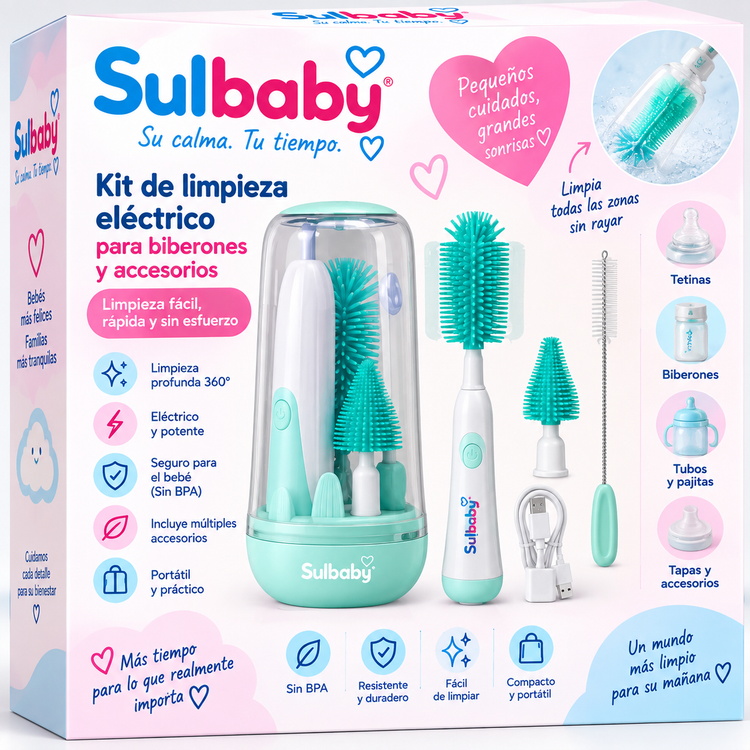 Kit de limpieza para biberones